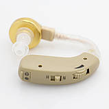 Слуховий апарат Axon F-137/Аксон F-137, завушний, фото 2