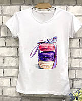 Футболка жіноча з гарним принтом