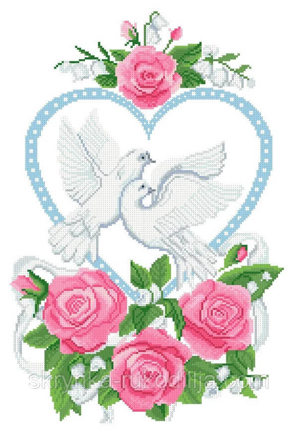 Заготовка для вишивки Весільний рушник СВРг-20 (Княгиня Ольга)