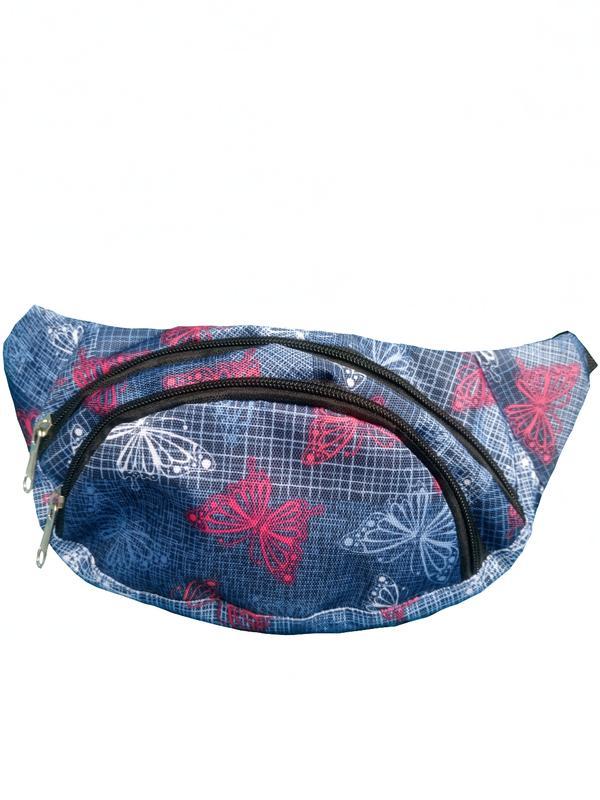 Сумка поясна дитяча синя, фото 1