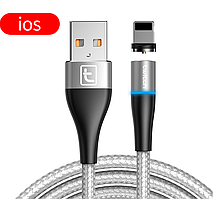 Магнітний кабель для заряджання USB - Lightning зарядний зарядка шнур на iPhone айфон лайтнінг RT722S