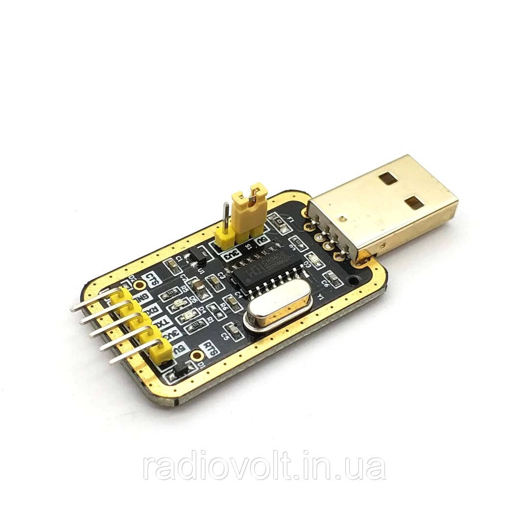 USB - TTL конвертер CH340G 3.3/5В USB (UART RS232 TTL)