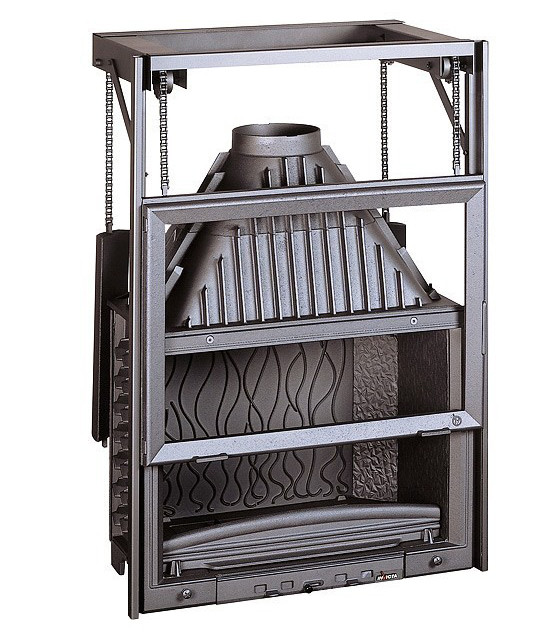 Камінна топка INVICTA 800 GRANDE VISION Relevable з гільйотиною, фото 1