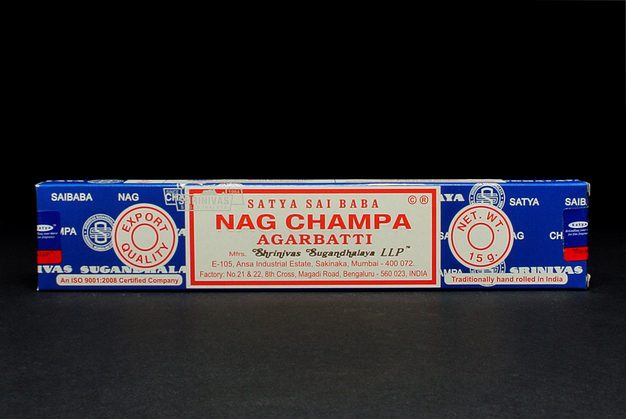 Натуральні пилкові пахощі Нагчампа Сатья Nag Champa Satyа 15 г