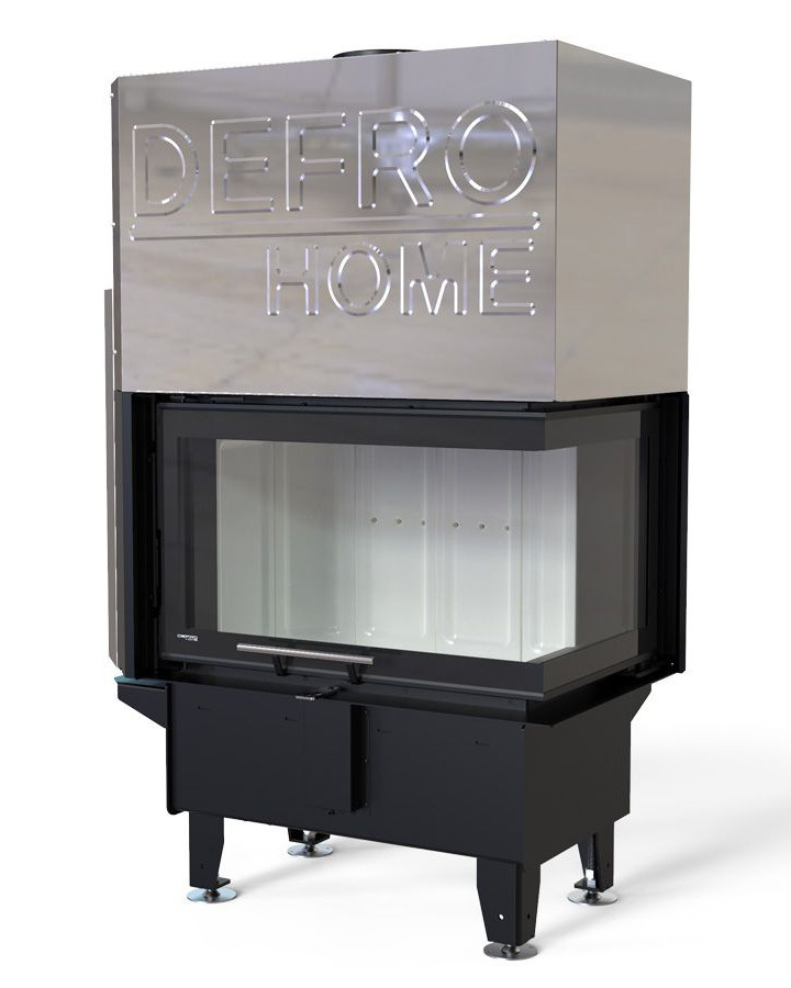 Камінна топка з водяним контуром DEFRO HOME RIVA SM BP G SHORT Гільйотина, фото 1