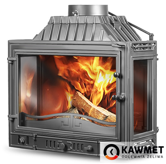 Камінна топка KAWMET W4LP Тристороння