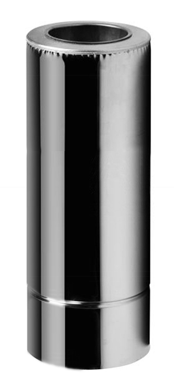 Труба з неіржавкої сталі з термоізоляцією неірж/неірж L=0,5 м, фото 1