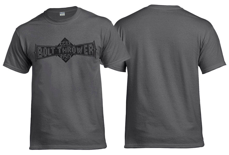 Футболка BOLT THROWER Logo графітова
