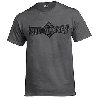 Футболка BOLT THROWER Logo графітова, фото 3