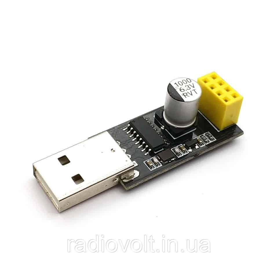 USB — TTL-конвертер CH340G для під'єднання ESP8266 ESP-01 (UART RS232 TTL)