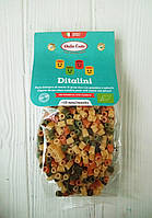 Цветные макароны Dalla Costa BIO Baby Ditalini tricolor 200г (Италия)