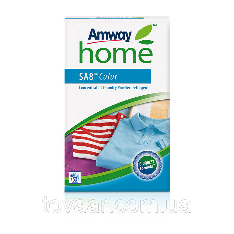 Пральний порошок для кольорових тканин (3 кг) Amway HOMETM SA8TM Color