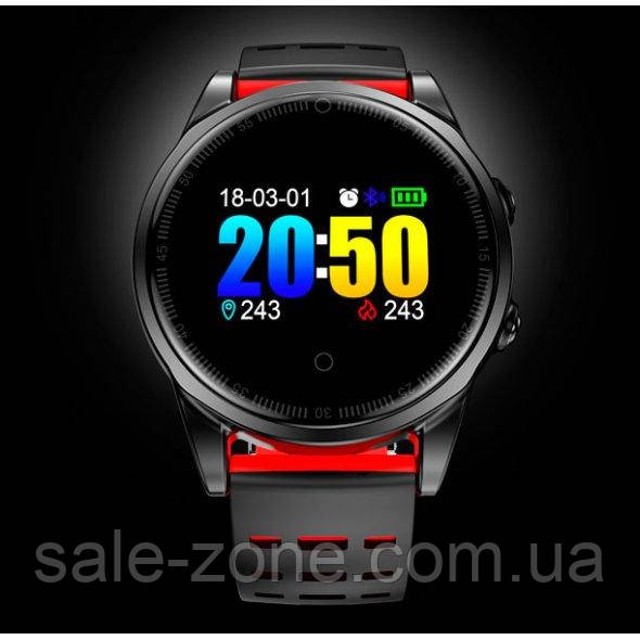 Розумні наручний годинник Smart R13 Black водостійкі, фото 1