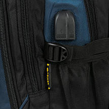 Рюкзак Міський нейлон Power In Eavas 924 black-blue, фото 4