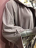 Халат жіночий флісовий з капюшоном Relax Mode Туреччина, фото 5