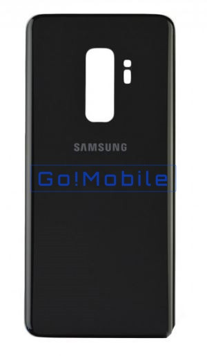 Задня кришка Samsung S9 Plus (G965), чорна, Midnight Black, оригінал (Китай)