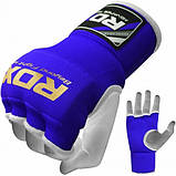 Бинт-перчатка RDX Inner Gel Blue M, фото 2