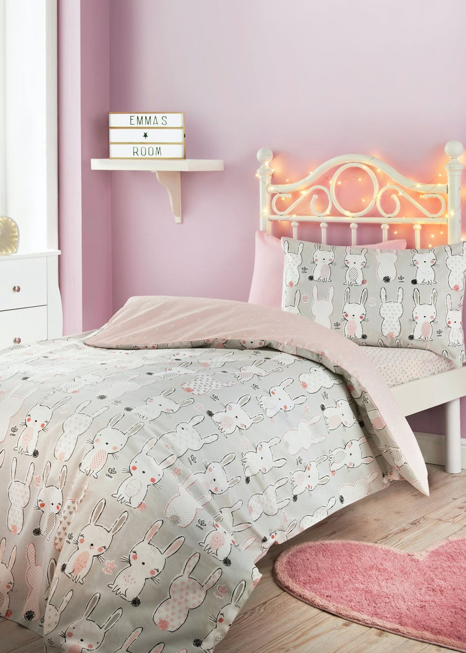 Постільна білизна MATALAN Kids 100% Cotton Bonnie the bunny printed duvet set - фото 1 - id-p1192283079