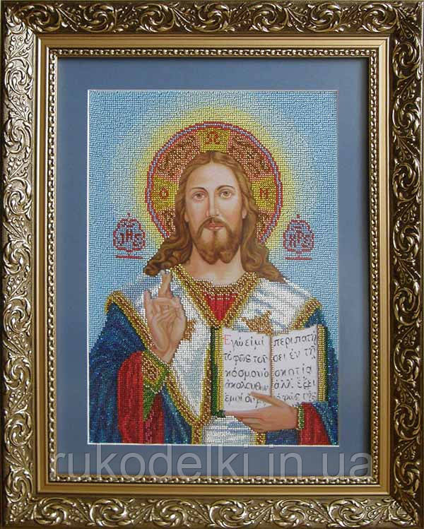 Він-Пантократ (Виникова пара велика) Канва з нанесеним малюнком для вишивання бісером Солес ВПВ-І-СХ