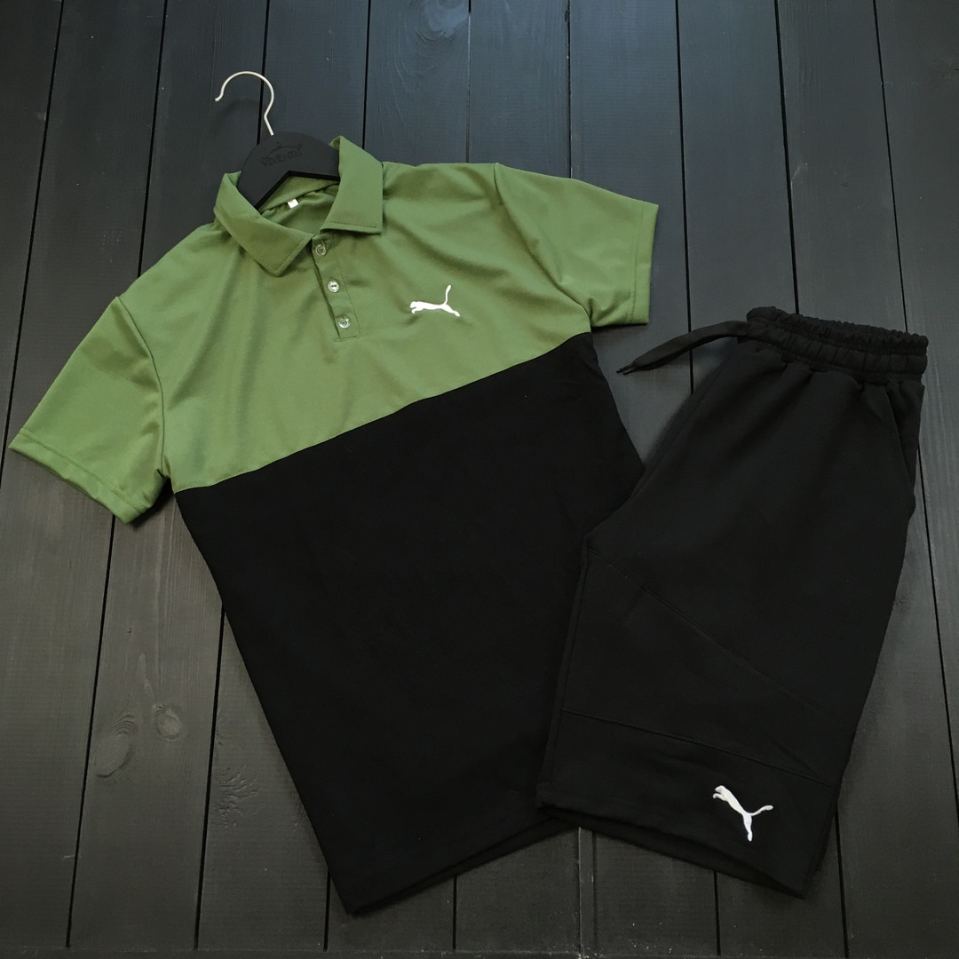 Футболка теніска поло і шорти пума (Puma), комплект