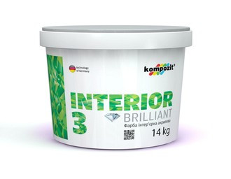 Фарба інтер'єрна INTERIOR 3 (14 кг)