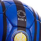 М'яч футбольний Profi Grippy No5 INTER MILAN Інтер Мілан FC FB-0625 Black-Blue-White, фото 2