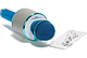 Бездротовий караоке мікрофон Wster WS-858 Блакитний Bluetooth 322-23, фото 5
