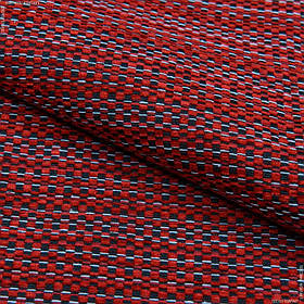 Тканина для оббивки м'яких меблів шеніл Берна червоного кольору