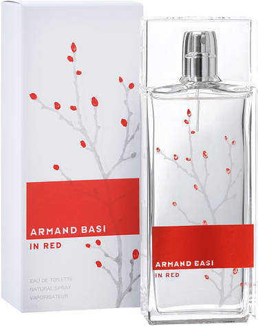 Armand Basi In Red Eau De Toilette Туалетна вода 100 ml (Арманд Баси Ін Ред) Жіночий Парфум Парфуми, фото 2