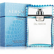 Versace Man Eau Fraiche Туалетна вода 100 ml (Версаче Мен Єау Фреш) Блакитні