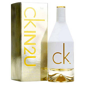 Calvin Klein CK IN2U For Her Туалетна вода 100 ml (Кельвін Кляйн ИН2Ю) Жіночий Парфум, фото 2