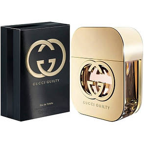 Gucci Guilty Туалетна вода 75 ml (Гуччі Гучи Гилти) Жіночий Парфум Аромат Духи, Парфумерна Парфумована, фото 2