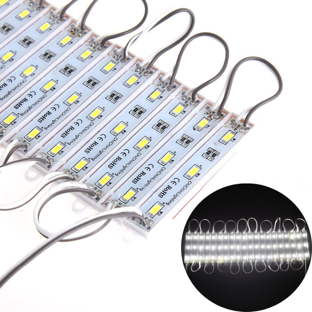 Светодиодный модуль SMD5730 3LED (IP65) - фото 2 - id-p1192370159