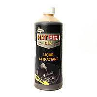 Ликвид Dynamite Baits Hot Fish & GLM Liquid Attractant (острая рыба и зеленогубая мидия) 500мл