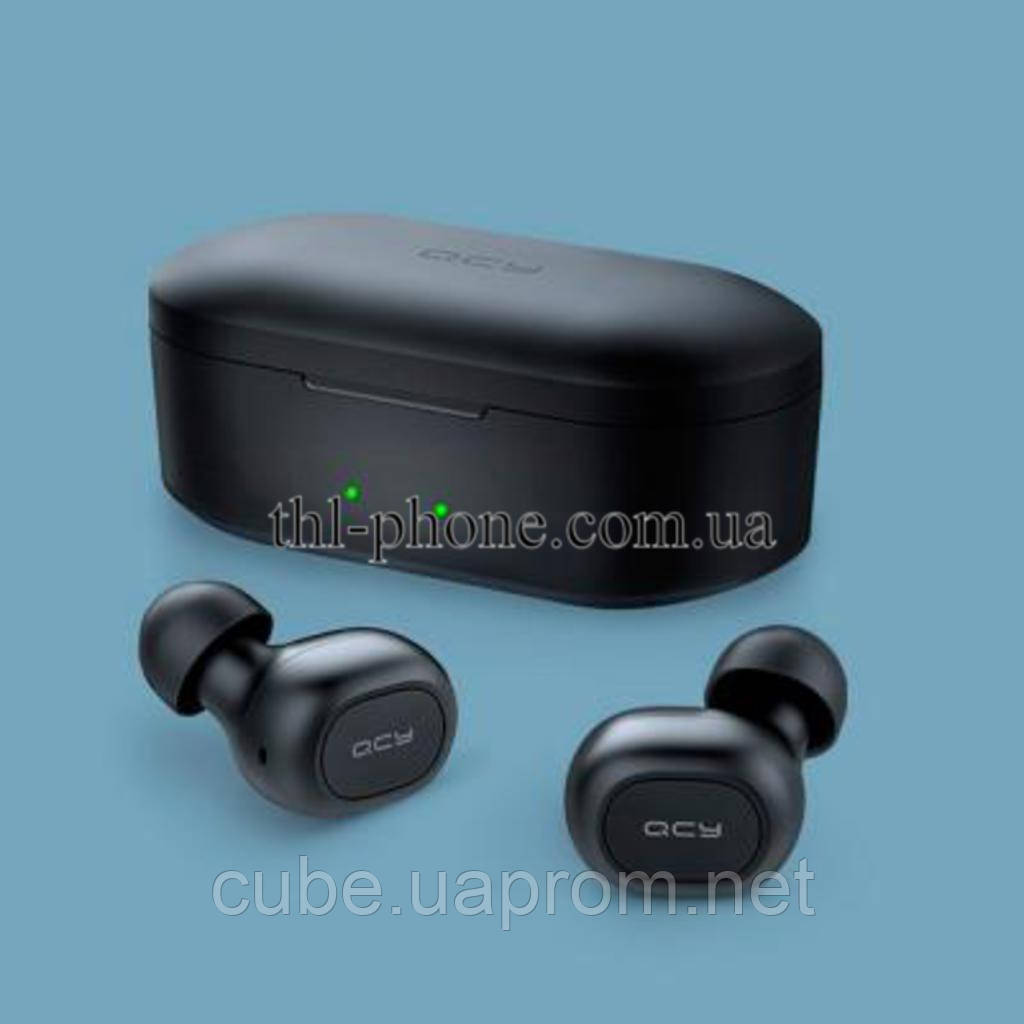QCY T1X Bluetooth 5.0 TWS навушники(IN1852) APT-X APTX HiFi sound купити в наявності Україна