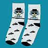 Шкарпетки білі з принтом "Рік и Морті", фото 2