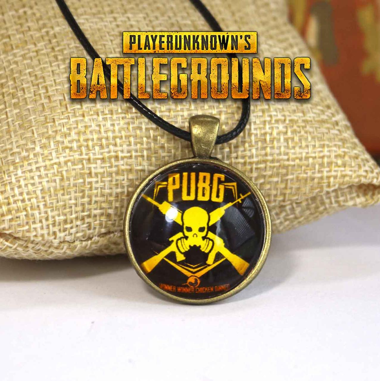 Кулон з емблемою PlayerUnknown's Battlegrounds PUBG