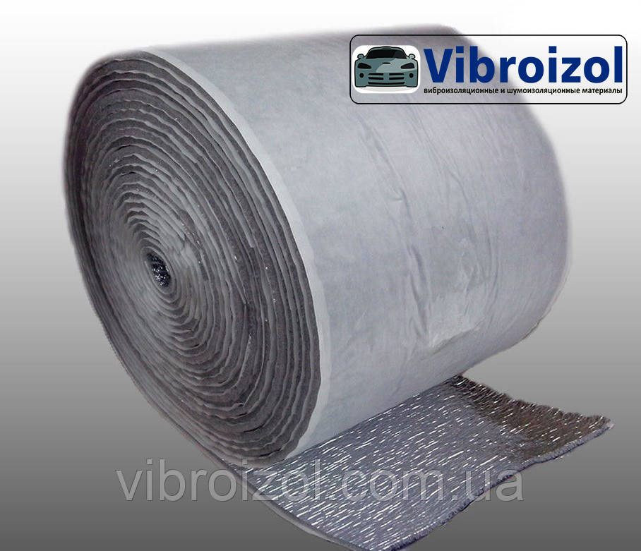 Шумоизоляция для авто 2 в 1 Vibroizol Soft в рулоне 12 м, 2,4 м2 - фото 1 - id-p1192391240