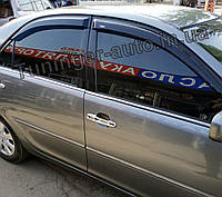 Дефлекторы окон (ветровики) Toyota Camry 30 2001-2006 (Hic)