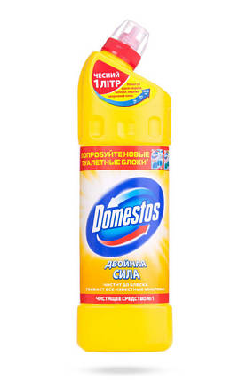 Універсальний засіб Domestos Лимонна Свіжість 24 години 1л, фото 2