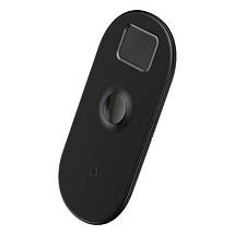 Бездротова зарядка Baseus Wireless Charger Smart 3 в 1 WX3IN1-01 (Чорне), фото 2