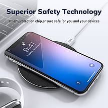 Бездротове зарядний пристрій Topk Wireless Charger B01W (Чорне), фото 3