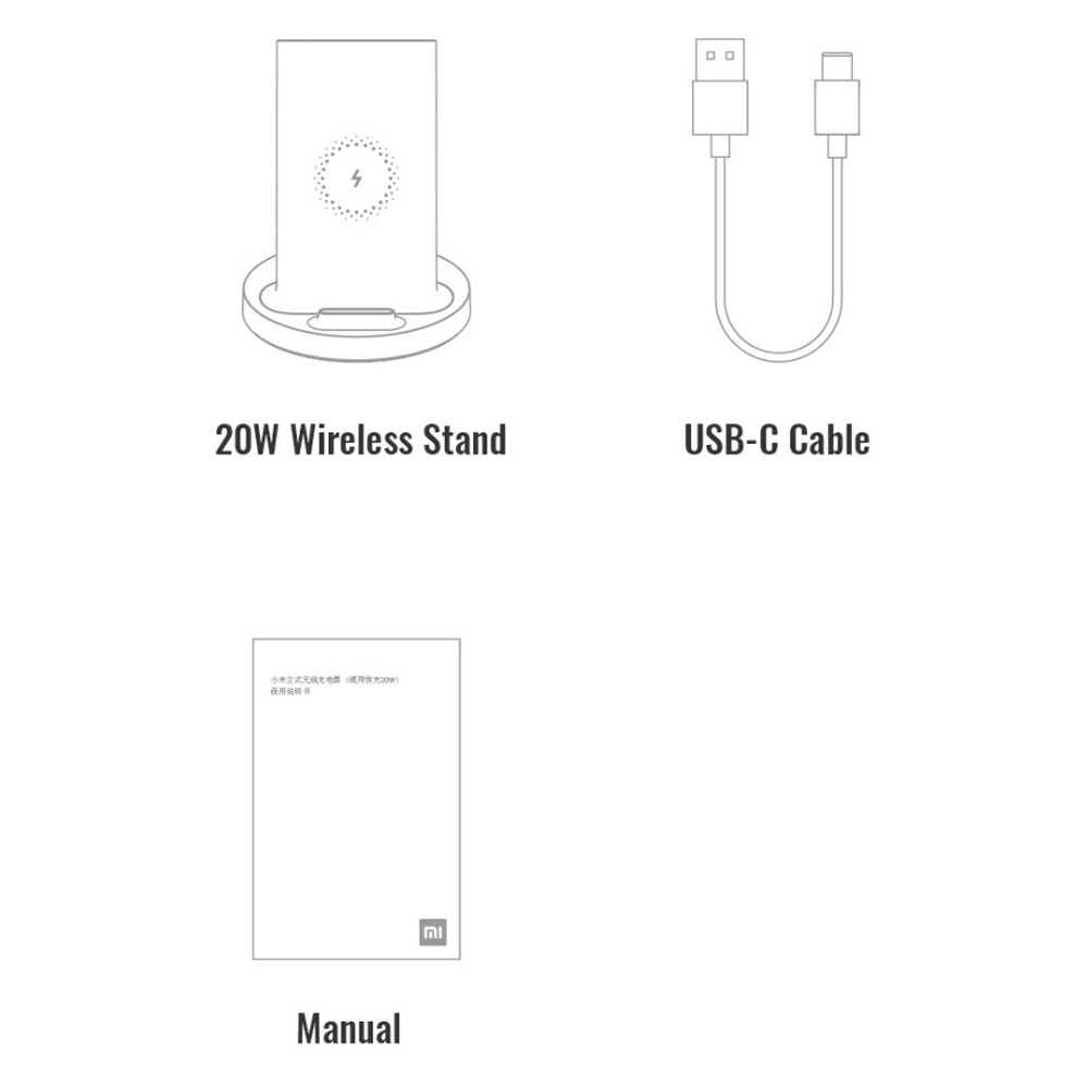 Беспроводное зарядное устройство Xiaomi Mi Wireless Charger 20W WPC02ZM (Черное) - фото 8 - id-p1192463615