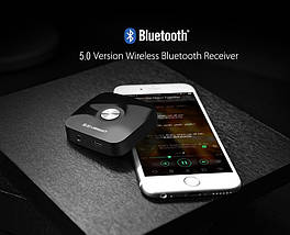 Бездротової Bluetooth 5.0 (без aptX) аудіо приймач Ugreen 30444 для автомагнітол, колонок, муз.центрів, будинок.театрів, фото 2