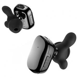 Бездротові Bluetooth-навушники Baseus Encok W02 з вбудованим мікрофоном NGW02-01 (Чорні)