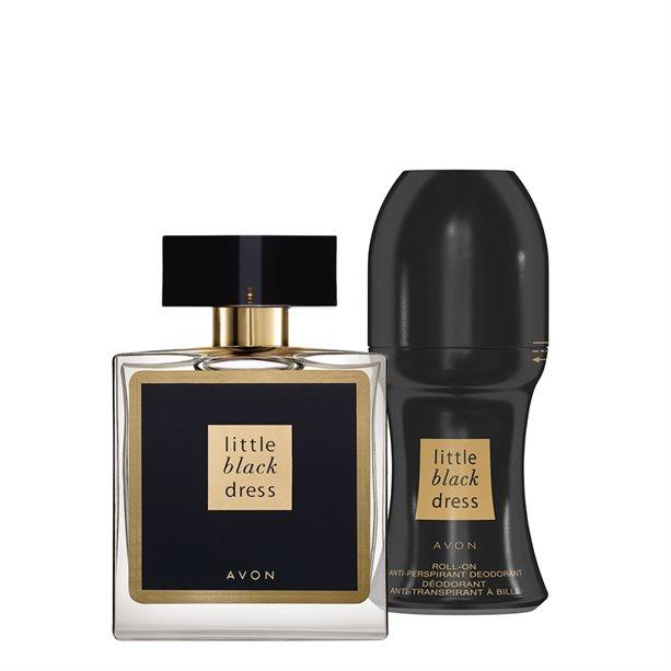 Парфумерний набір Avon Little Black Dress з 2 х одиниць - Ейвон Чорне плаття