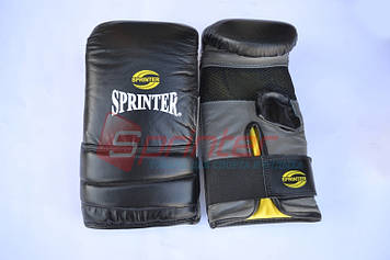 Снарядні рукавички модель "Everlast" шкіра M чорні