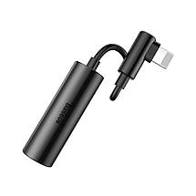 Перехідник для навушників Baseus L42 Lightning — 3.5 mm mini jack / Lightning CALL42-01 (Чорний), фото 2