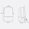 Рюкзак Xiaomi Zanjia Lightweight Small Backpack 11L (Чорний), фото 4