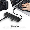 USB хаб Promate LinkHub-C Grey, фото 5